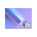 Folie auto Alb-Roz reflectiva 1.35mx1m
