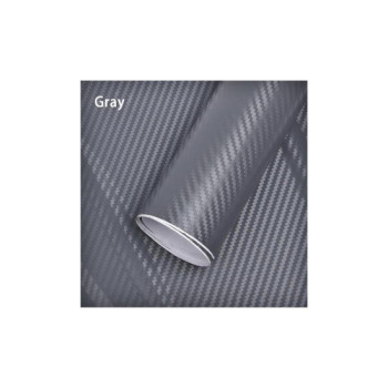 Rola folie carbon 3D gri antracit cu tehnologie eliminare bule 1.5m x 10m