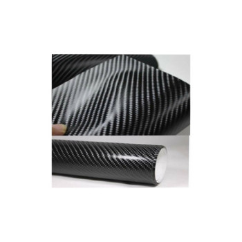 Rola folie carbon 5D Negru lucios (imitatie negru lacuit) 1,5mx20m