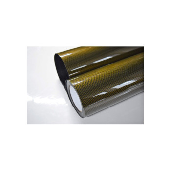Folie carbon Auriu 9D PREMIUM 1,5mx1m