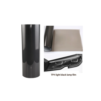 Folie protectie faruri stopuri TPH Light Black 50% VLT Premium 0.6m x 7m regenerare Folie protectie faruri stopuri TPH Light Black 50% VLT Premium 0.6m x 7m regenerare