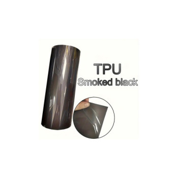 Folie far stop premium PPF TPU 7.5 mil fumuriu smoky black 60x60cm