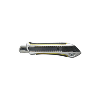 Cutit cutter profesional, lama 18mm cu maner anti-alunecare, corp aliaj de zinc Cutit cutter profesional, lama 18mm cu maner anti-alunecare, corp aliaj de zinc