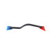 Racleta folie auto curbata dubla din silicon 70/90 durometru