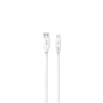 Cablu USB  tip C  120W 6A  Alb  