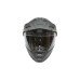 Casca motocross integrala negru mat cu viziera transparenta si ochelari de soare, marimea L Lion Casca motocross integrala negru mat cu viziera transparenta si ochelari de soare, marimea L Lion