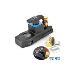 Comutator intrerupator baterie auto 12V 24V montaj pe borna ABS cupru