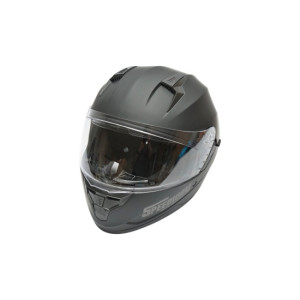 Casca moto integrala negru mat cu viziera transparenta si ochelari de soare, marimea L Arcane II