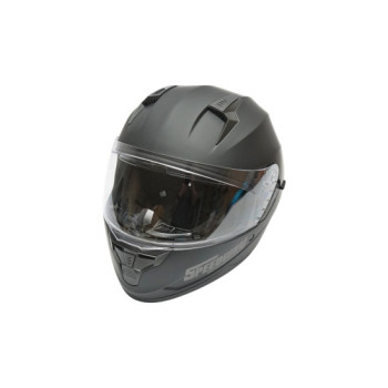 Casca moto integrala negru mat cu viziera transparenta si ochelari de soare, marimea L Arcane II Casca moto integrala negru mat cu viziera transparenta si ochelari de soare, marimea L Arcane II