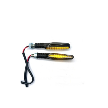Semnalizare LED moto galbena 12V