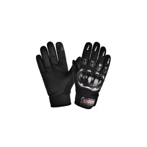 Manusi Moto, Atv,Bicicleta cu protectii, Marime universala, Negru