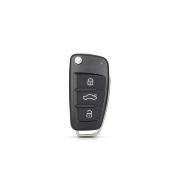 Carcasa telecomanda compatibila Audi , cu lamela, Carcasa telecomanda compatibila Audi , cu lamela,