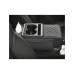 Husa cotiera auto 3 in 1 cu suport pahare si servetele negru Husa cotiera auto 3 in 1 cu suport pahare si servetele negru