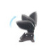 Cotiera auto universala neagra cu suport metalic