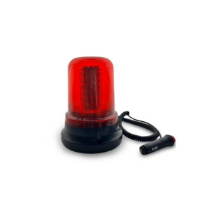 Girofar cu magnet 120 LED Culoare Rosu 12V-24V