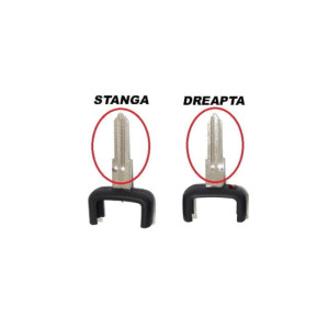 Lama carcasa telecomanda compatibila Opel, tip dreapta,