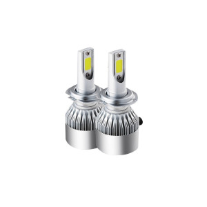 Set bec LED 30W  4800 lumen 6000k 12-24V 