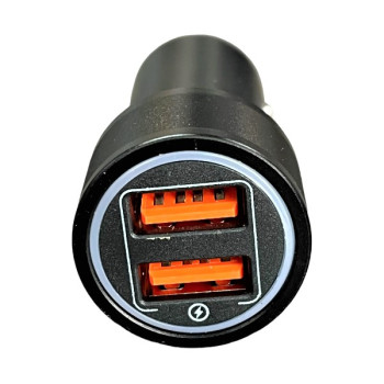 Mufa incarcator auto 3.4A  Voltaj dual: 12V-24V  