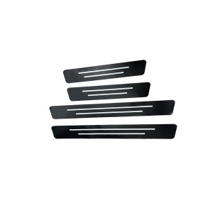 Set  abtibild  protectie praguri interior culoare carbon  