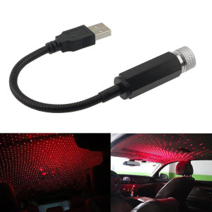 Lampa LED USB cu proiectie lumina rosie pe plafon auto YEL02-LED