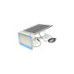 Proiector LED 400W, 6500K cu panou solar 28W telecomanda si baterie 40Ah Breckner Germany