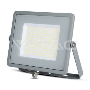 Proiector LED SMD 100W Cip SAMSUNG Slim Gri 6400K 120LM/W