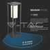 Lampa Solara tarus 2W LED Cip SAMSUNG Gri 3000K Lampa Solara tarus 2W LED Cip SAMSUNG Gri 3000K