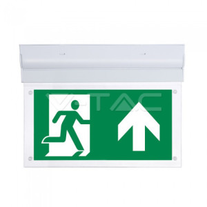 Lampa Exit LED 2W Montaj Aplicat 6000K