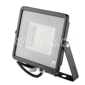 Proiector LED SMD 50W Cip SAMSUNG Slim Corp Negru 6400K 120LM/W