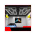 Set lumini LED hexagonale 636W 6000K alb rece pentru garaj/atelier/showroom auto