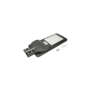 Lampa LED cu prindere pe stalp pentru iluminat stradal 6V/150W cu panou solar si senzor de miscare