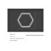 Set lumini LED hexagonale auto 42W 6000K alb rece compatibil garaj atelier Set lumini LED hexagonale auto 42W 6000K alb rece compatibil garaj atelier