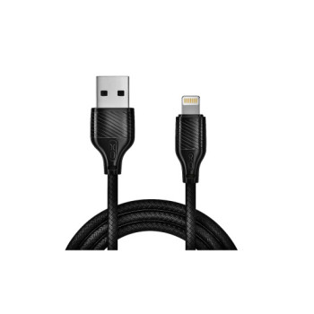 Cablu pentru incarcare 6A Quick Charge si transfer date compatibil Lightning iPhone