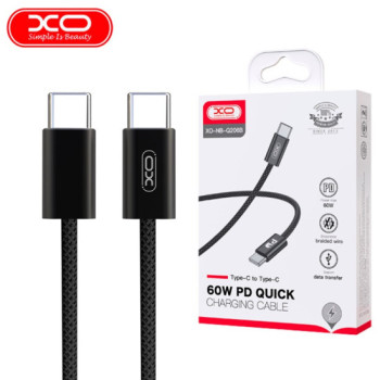 Cablu pentru incarcare 60W Quick Charge si transfer date Type-C la Type-C