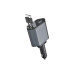 Incarcator auto XO SMART cu cabluri retractabile ,voltmeru, iesire USB-A si USB tip C Incarcator auto XO SMART cu cabluri retractabile ,voltmeru, iesire USB-A si USB tip C