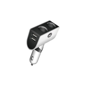 Incarcator auto 2xUSB 3.1A max cu dubla priza bricheta 12V 24V universal