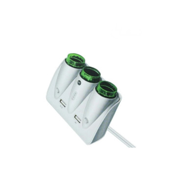 Incarcator auto 2xUSB 2.1A si priza bricheta de putere Incarcator auto 2xUSB 2.1A si priza bricheta de putere