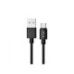 Cablu de date Type C , V-TAC, Seria Silver, Negru, 1m
