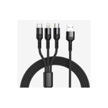 Cablu 3in1 USB 3.4A PREMIUM Quick charge