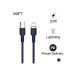 Cablu USB Type C - Iphone PD 20W Negru