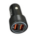 Mufa incarcator auto 3.4A Voltaj dual: 12V-24V