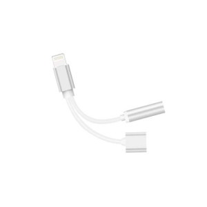 Adaptor Iphone 2in1 - incarcare si audio