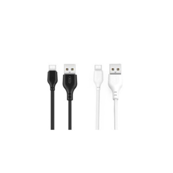 Cablu incarcare 2.1A lightning compatibil iPhone 2m negru Cablu incarcare 2.1A lightning compatibil iPhone 2m negru