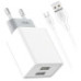 Incarcator retea USB 2.4A cu cablu Micro USB Incarcator retea USB 2.4A cu cablu Micro USB