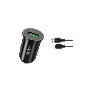Incarcator auto Quick charge QC3.0 18W + cablu Micro USB Incarcator auto Quick charge QC3.0 18W + cablu Micro USB