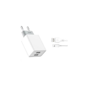 Incarcator retea USB Quick Charge QC3.0 18W cu cablu compatibil Lighting (Iphone )