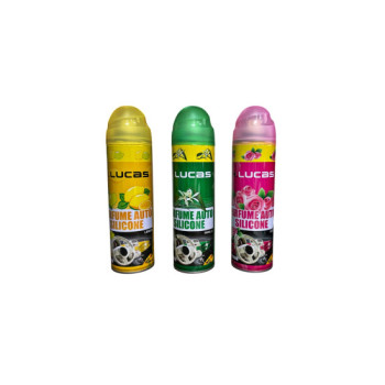 Spray siliconic pentru bord parfumat 220ml intretinere si luciu HL