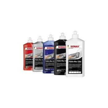 Solutie polish & ceara pe culoare Sonax 500ml Solutie polish & ceara pe culoare Sonax 500ml