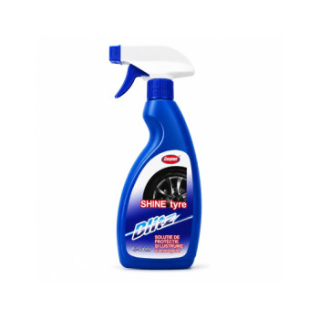 Solutie innegrit si lustruit pneuri auto si chedere Caspian 500ml