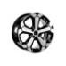 Jante DY427 KM 16x6.5 5x114.3 ET32 negru polish diamond cut compatibile Dacia Renault Nissan Toyota
